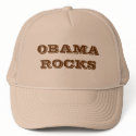 OBAMA ROCKS HAT by familytshirtsgifts OBAMA ROCKS HAT