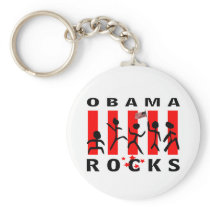 Obama Rocks Key Chains