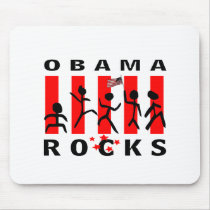 Obama Rocks mousepads by BarackObamaShop Obama Rocks mousepads