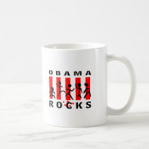 Obama Rocks mugs by fashionfiles Obama Rocks mugs