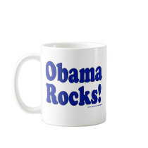 Obama Rocks mugs by lunchpail Obama Rocks mugs
