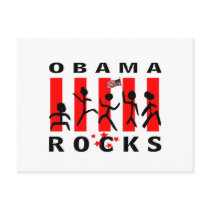 Obama Rocks postcards