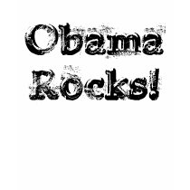 Obama Rocks! t-shirts