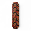 Obama Rusty Motif Skateboard by threesalamanders Obama Rusty Motif Skateboard