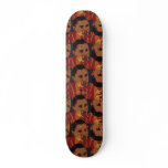 Obama Rusty Motif Skateboard
