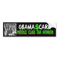 Obama (s)Care is a scary TAX bumper sticker