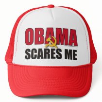 Obama scares me hats