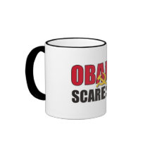 Obama scares me mugs