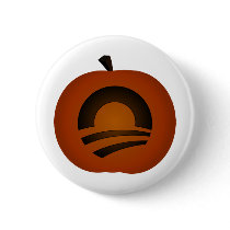 Obama Scariest Jack-O-Lantern Pinback Buttons
