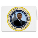 Obama Seal Blue cards by Websprinter Obama Seal Blue cards