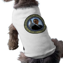 Obama Seal Gold Dog Clothes