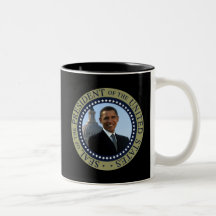 Obama Seal Gold Mug
