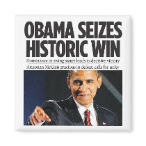 Obama Seizes Historic Win Magnet