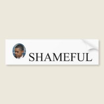 Obama - Shameful bumper stickers