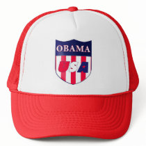 Obama Shield USA Cap hats