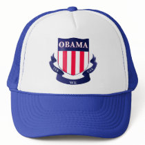 Obama Shield "yes we can" Cap hats