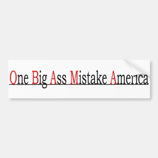 OBAMA Show your support!!! Bumper Sticker
