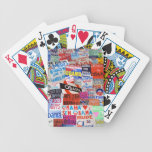 Obama Sign Collage Playing Cards