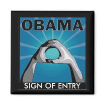 obama sign of ingress, SIGN OF ENTRY magnets by nobama08 obama sign of ingress, SIGN OF ENTRY magnets