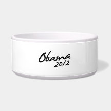 OBAMA SIGNATURE 2012 -.png Pet Food Bowl
