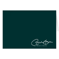 Obama Signature Greeting Cards