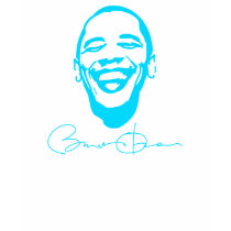 Obama Signature Infectious Smile T-Shirt by HarryTerry Obama Signature Infectious Smile T-Shirt