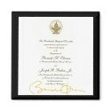 Obama signature official invitation magnets