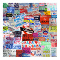 Obama Signs from Around the Country posters by democrattotheend Obama Signs from Around the Country posters