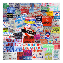 Obama Signs from Around the Country posters