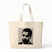 obama silhouette bags