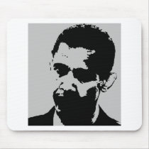 obama silhouette mousepads by llewsilverhand2 obama silhouette mousepads