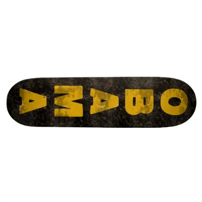 OBAMA SKATE SKATE BOARD DECKS by Bobbi4Freedom