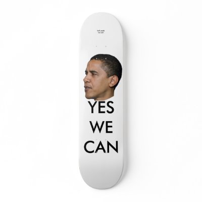 OBAMA CUSTOM SKATE BOARD by PandCGames