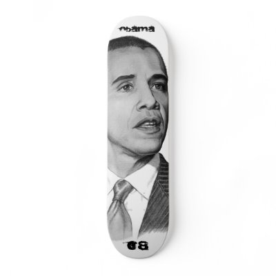 Obama Skateboard - Customized by Mad_Liberal
