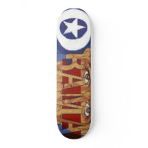 Obama Skateboard Deck by elfyboy Obama Skateboard Deck