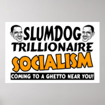 Obama: Slumdog Trillionaire Print
