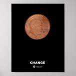 OBAMA: Small Change, Big Change Posters