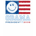 Obama Smiles t-shirts