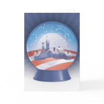 obama snow globe cards