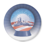 obama snow globe magnets