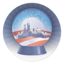 obama snow globe stickers