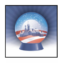 obama snow globe t-shirts