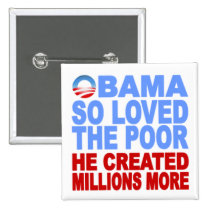 Obama So Loved the Poor Button