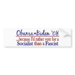 Obama Socialist Bumper Stickers