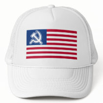 Obama Socialist Flag Hat