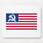 Obama Socialist Flag mousepads