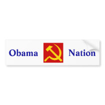 Obama Socialist plain bumper stickers by rabagram Obama Socialist plain bumper stickers