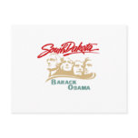 Obama South Dakota Postcard
