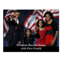Obama Souvenir Postcard