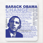 Obama Speech Mouse Pads